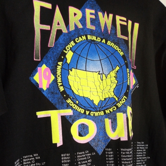The Judd's 1990's Farewell Tour concert Tshirt size XL - Picture 6 of 6